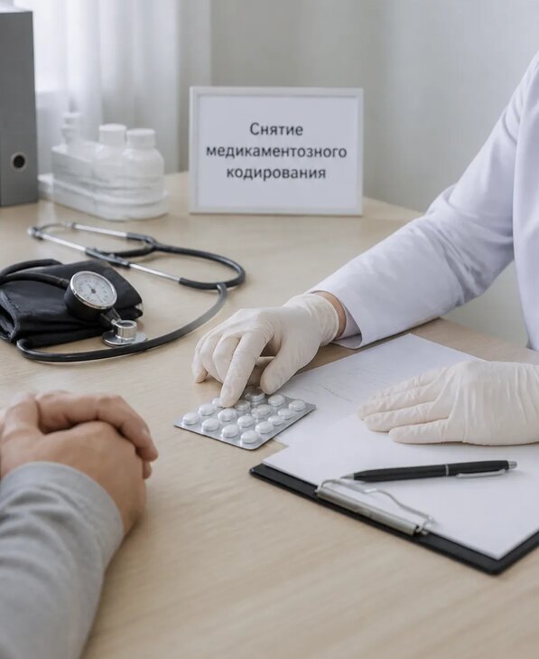 Снятие медикаментозного кодирования в Реутове от 5204 р. | Медзона